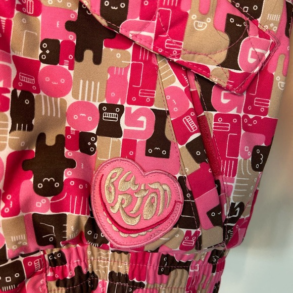 Burton Dry Ride Sugar & Spice Full Zip Hooded Ski Jacket | size 6 - Picture 8 of 11